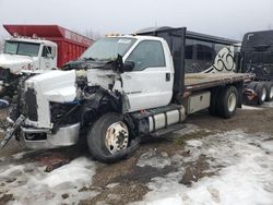 Salvage cars for sale from Copart Portland, MI: 2021 Ford F650 Super Duty