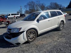 Salvage cars for sale at Gastonia, NC auction: 2014 Dodge Journey SXT