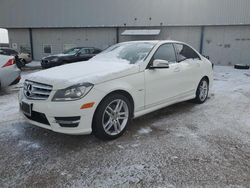 Salvage cars for sale at Colorado Springs, CO auction: 2012 Mercedes-Benz C 250