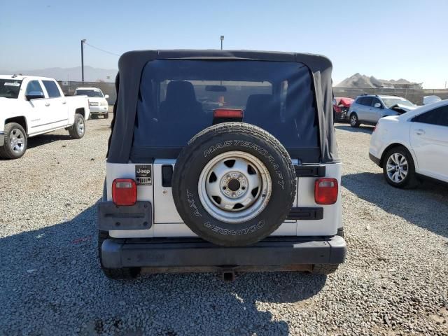 2004 Jeep Wrangler / TJ SE