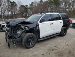 Chevrolet Tahoe salvage cars for sale: 2018 Chevrolet Tahoe Police