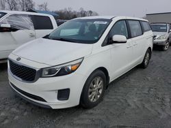 2016 KIA Sedona L en venta en Spartanburg, SC