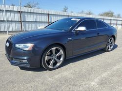 Salvage cars for sale at Fresno, CA auction: 2013 Audi S5 Premium Plus