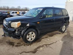 Salvage cars for sale at Hillsborough, NJ auction: 2007 Honda Pilot LX