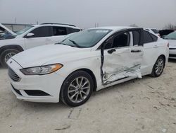 Salvage cars for sale from Copart Haslet, TX: 2017 Ford Fusion SE