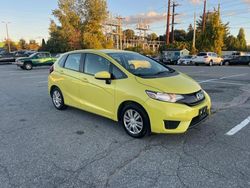 Salvage cars for sale at North Billerica, MA auction: 2015 Honda FIT LX