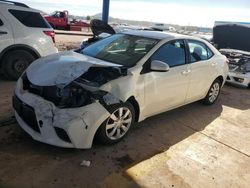 Toyota Corolla l salvage cars for sale: 2016 Toyota Corolla L