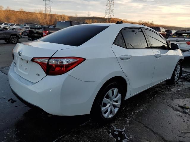 2015 Toyota Corolla L