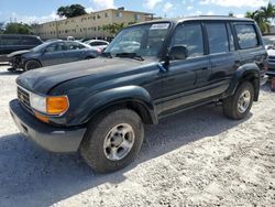 SUV salvage a la venta en subasta: 1997 Toyota Land Cruiser HJ85