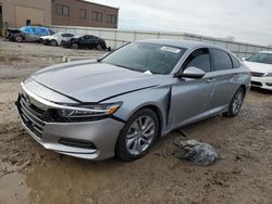 Salvage cars for sale at Kansas City, KS auction: 2020 Honda Accord LX