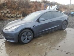 Salvage cars for sale at Reno, NV auction: 2022 Tesla Model 3