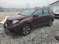 Salvage cars for sale at Barberton, OH auction: 2019 Honda CR-V LX