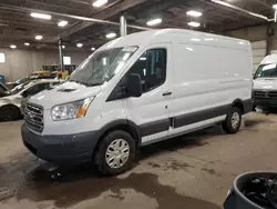 Salvage trucks for sale at Blaine, MN auction: 2015 Ford Transit T-250