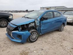 Salvage cars for sale at San Antonio, TX auction: 2023 Mitsubishi Mirage G4 ES