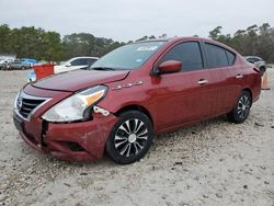 Salvage cars for sale at Houston, TX auction: 2019 Nissan Versa S