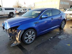 Salvage cars for sale at Littleton, CO auction: 2013 KIA Optima SX