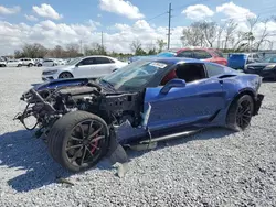 Chevrolet Vehiculos salvage en venta: 2017 Chevrolet Corvette Grand Sport 2LT