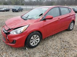 Salvage cars for sale at Memphis, TN auction: 2017 Hyundai Accent SE