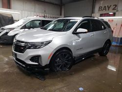 Salvage cars for sale at Elgin, IL auction: 2022 Chevrolet Equinox RS