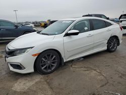 Salvage cars for sale at Wilmer, TX auction: 2020 Honda Civic EX