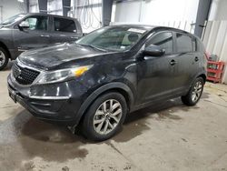 Salvage cars for sale at Ham Lake, MN auction: 2014 KIA Sportage LX