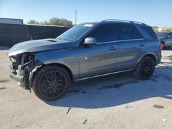 Salvage cars for sale at Orlando, FL auction: 2018 Mercedes-Benz GLE 350 4matic