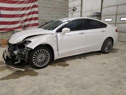 Salvage cars for sale at Columbia, MO auction: 2014 Ford Fusion Titanium