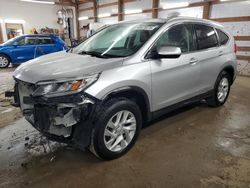 Salvage cars for sale at Pekin, IL auction: 2016 Honda CR-V EXL