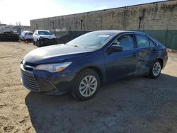 Salvage cars for sale at Laurel, MD auction: 2017 Toyota Camry LE