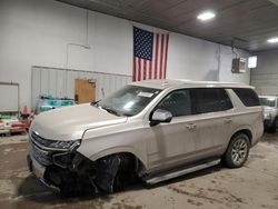 Salvage cars for sale at Des Moines, IA auction: 2024 Chevrolet Tahoe K1500 Premier