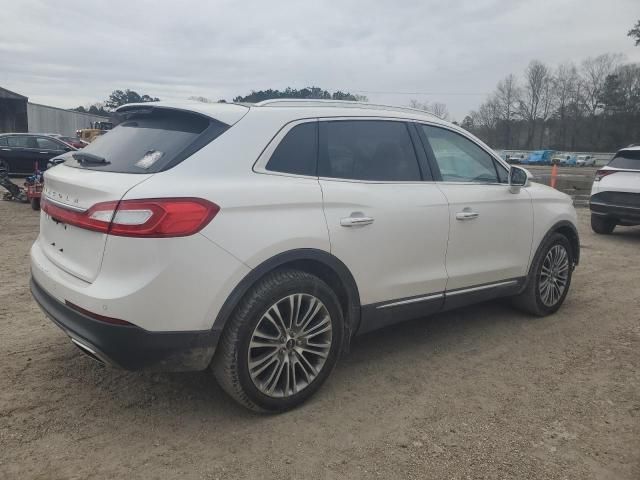 2016 Lincoln MKX Reserve