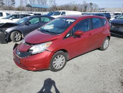 Salvage cars for sale at Spartanburg, SC auction: 2015 Nissan Versa Note S