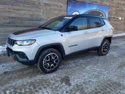 Jeep salvage cars for sale: 2024 Jeep Compass Trailhawk