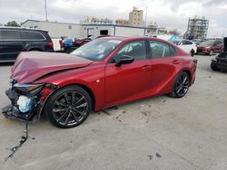 Salvage cars for sale at New Orleans, LA auction: 2025 Lexus IS 350 F Sport Design