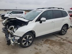 Salvage cars for sale at Grand Prairie, TX auction: 2017 Subaru Forester 2.5I Limited