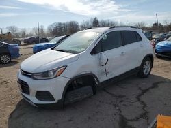 Chevrolet salvage cars for sale: 2020 Chevrolet Trax 1LT