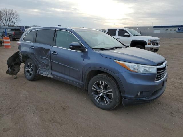 2016 Toyota Highlander XLE