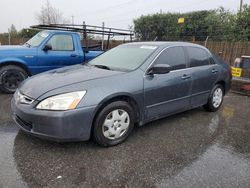 Salvage cars for sale at San Martin, CA auction: 2004 Honda Accord LX