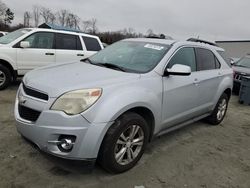 Chevrolet Equinox lt salvage cars for sale: 2013 Chevrolet Equinox LT