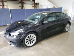 Tesla Vehiculos salvage en venta: 2022 Tesla Model 3