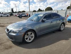 BMW Vehiculos salvage en venta: 2009 BMW 528 I