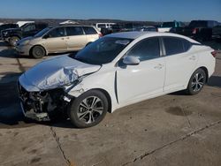 Salvage cars for sale at Grand Prairie, TX auction: 2022 Nissan Sentra SV