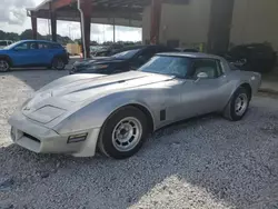 Salvage cars for sale from Copart Homestead, FL: 1980 Chevrolet Corvette E