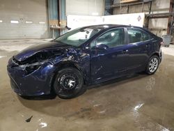 Salvage cars for sale at Eldridge, IA auction: 2022 Toyota Corolla LE