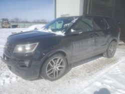 Salvage cars for sale at Kansas City, KS auction: 2016 Ford Explorer Sport