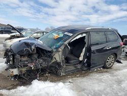 Salvage cars for sale at West Warren, MA auction: 2016 Nissan Pathfinder S