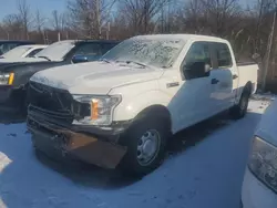 Salvage cars for sale at Woodhaven, MI auction: 2018 Ford F150 Supercrew