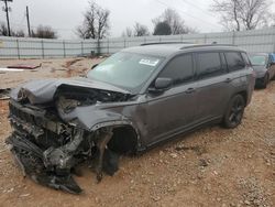 Salvage cars for sale at Oklahoma City, OK auction: 2021 Jeep Grand Cherokee L Laredo