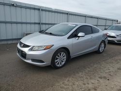 Honda Civic salvage cars for sale: 2012 Honda Civic EX