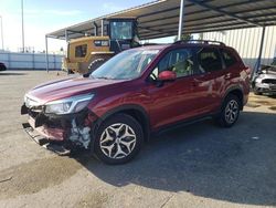 Salvage cars for sale at Sacramento, CA auction: 2019 Subaru Forester Premium